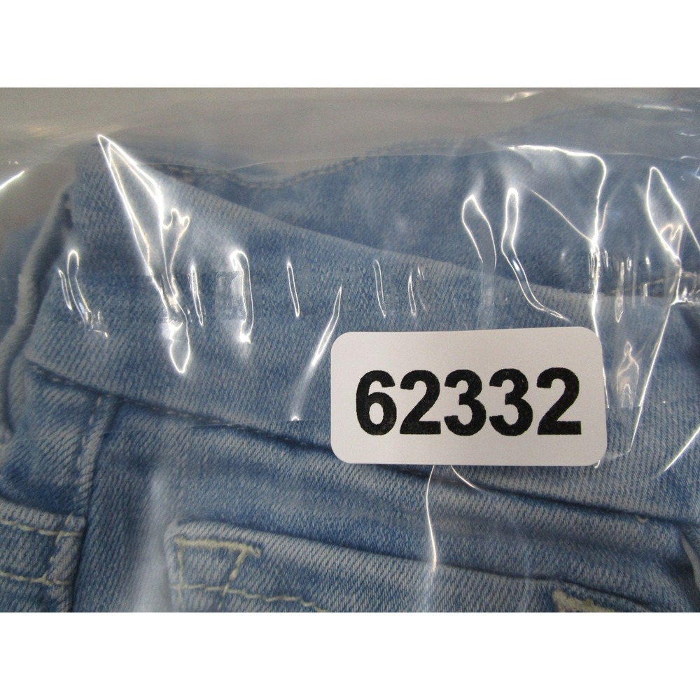 FRAME Le Super High Mini Boot Jeans Light Wash Blue Side Slit Size 23 - Picture 14 of 14